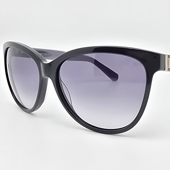 Marc Jacobs MMJ411/S Black Frame Grey Gradient Lens Cat Eye Sunglasses w/ Case - Picture 3 of 16